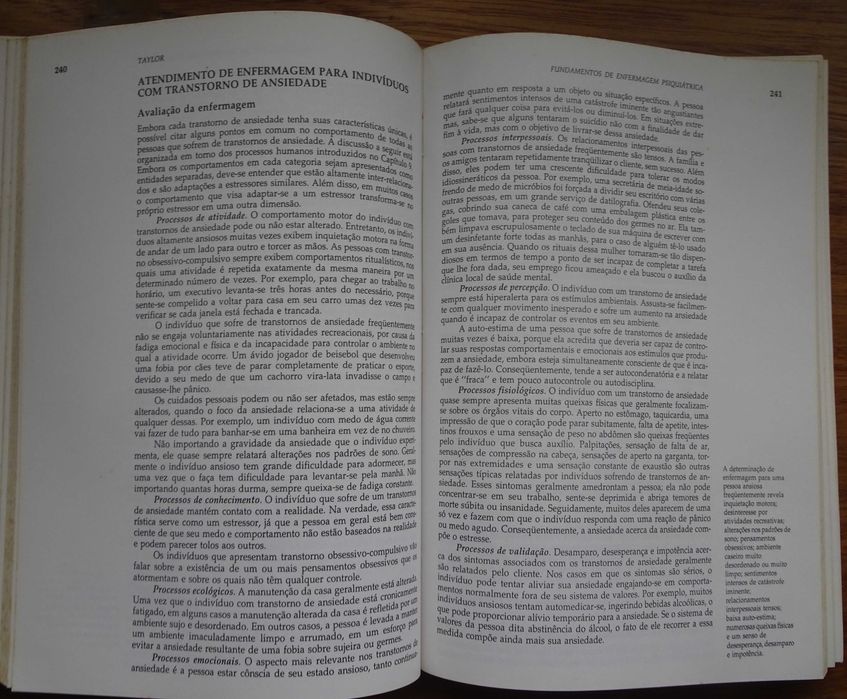 Fundamentos de Enfermagem Psiquiátrica