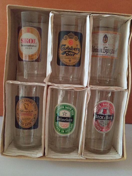 Copos de coleção cerveja