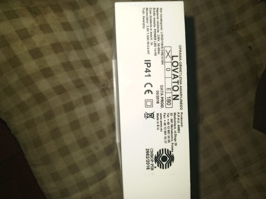 Oświetlenie awaryjne