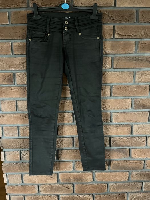Czarne spodnie skinny rozmiar 36