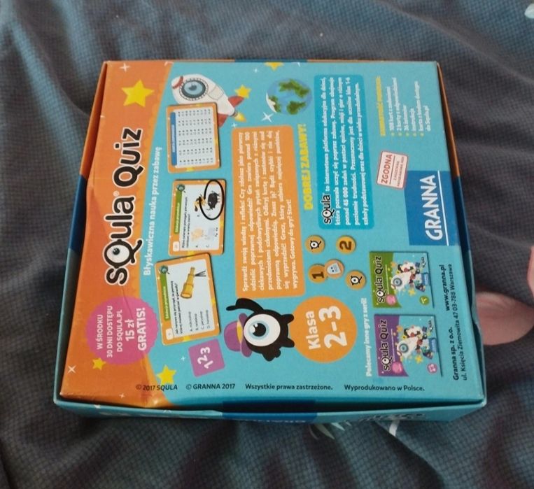 Gra squla quiz klasa 2-3