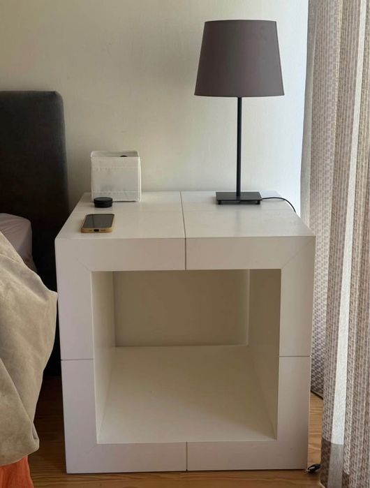 Armário branco elegante 60x60