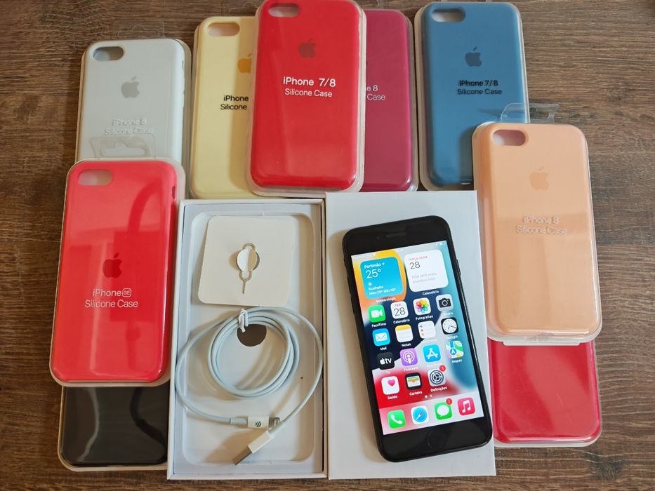 iPhone 7 32GB 4.7" 32GB Preto Aceito Retomas