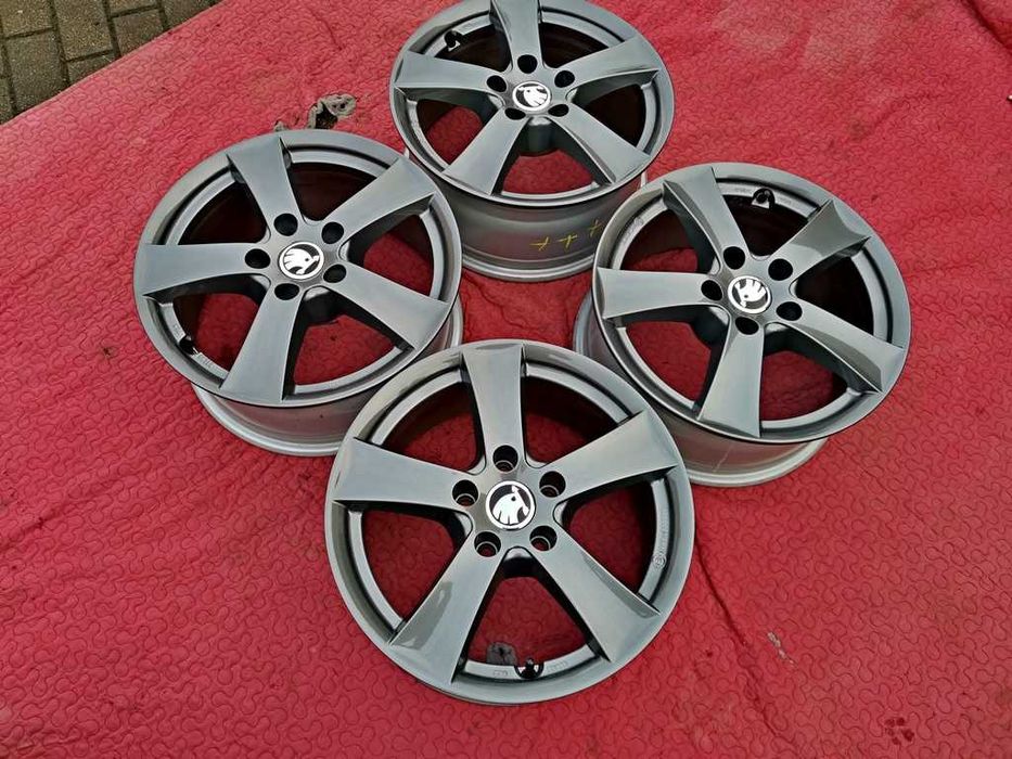ALUFELGI 16' SKODA OCTAVIA Superb Yeti Karoq - ET35 - 5x112 - j.NOWE