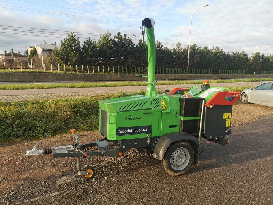 Rozdrabniacz rębak do gałęzi Greenmech Arborist 150 rok 2025