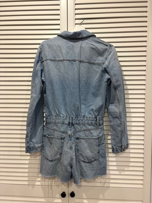 Zara kombinezon jeansowy rozmiar M