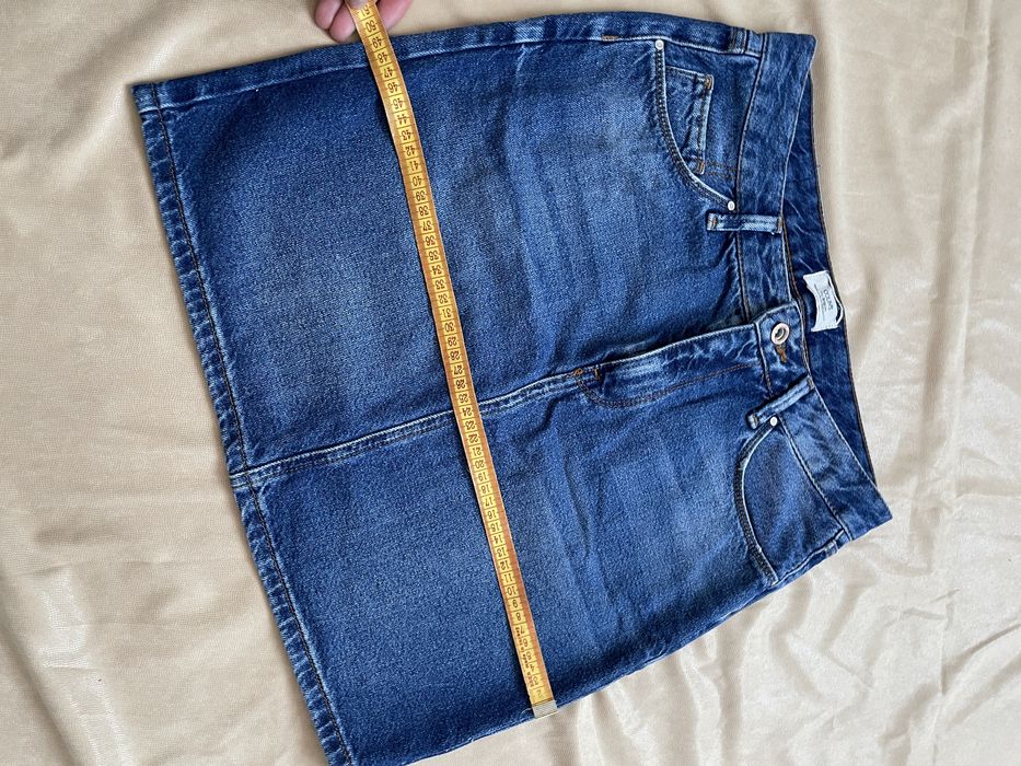 джинсова спідниця юбка denim hm h&m