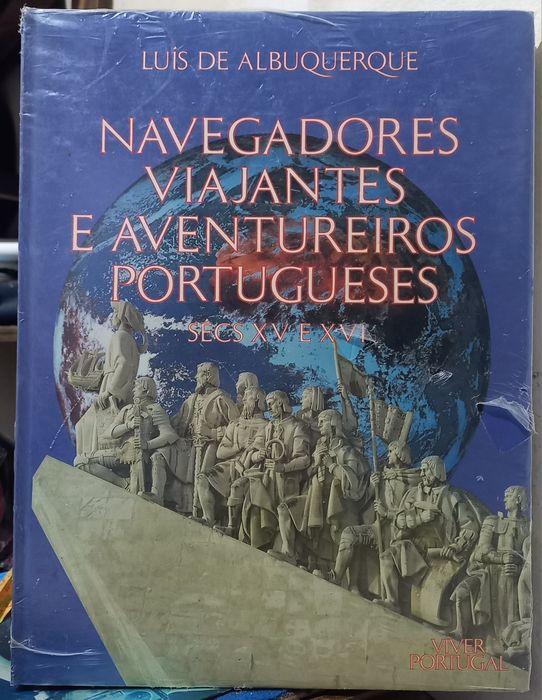 Livro  Navegadores Viajantes e Aventureiros Portugueses