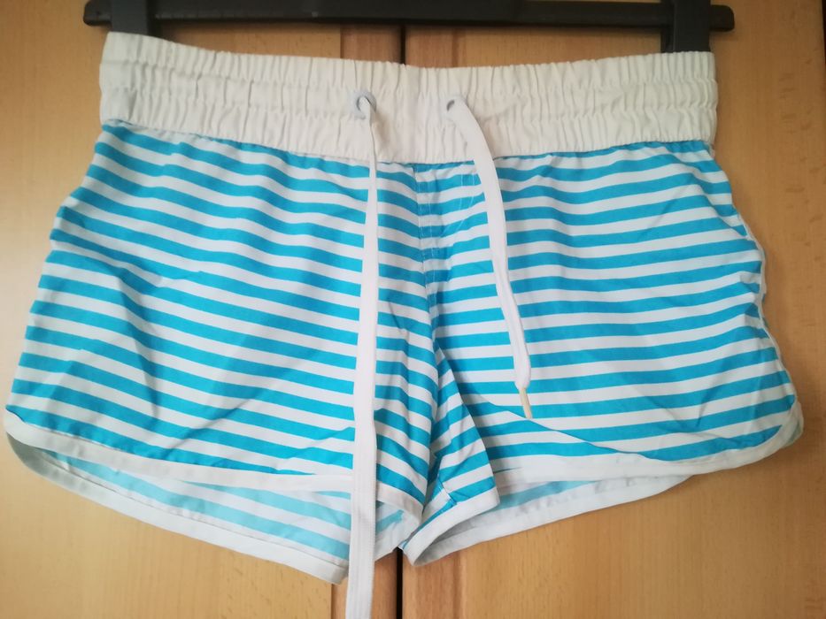 Szorty kąpielowe, spodenki kąpielowe w paski, S