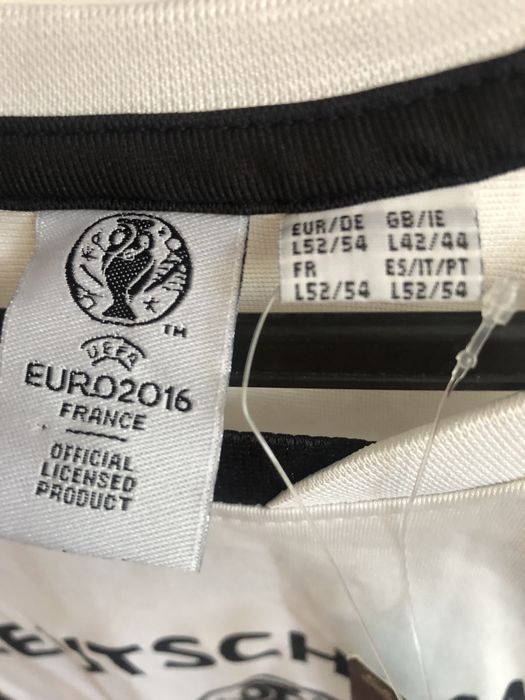 Oryginalna koszulka Euro 2016 France Niemcy L