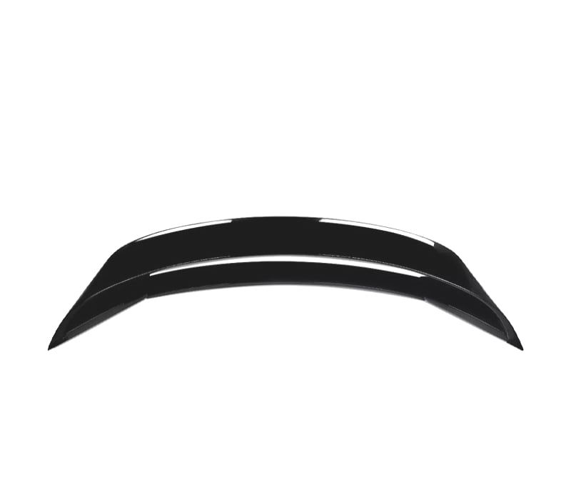 AILERON SPOILER FORD MUSTANG 15-23 LOOK GT350 R PRETO BRILHANTE