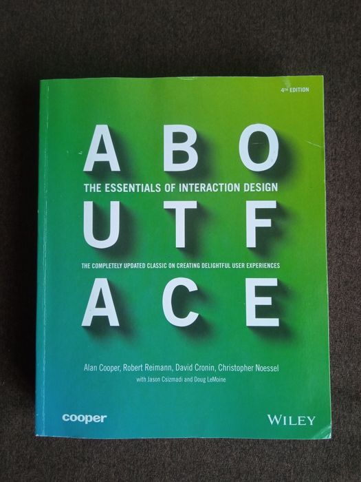 Книга About Face: The Essentials of Interaction Design