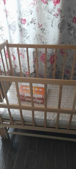 Продам Кроватка детская 3в1 TRANSFORMER 125х92х66 см с маятником