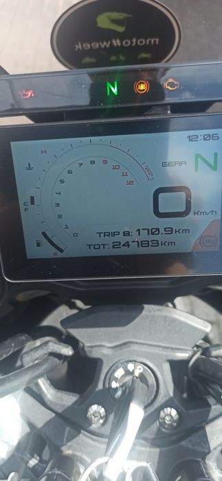 Motocykl Benelli trk 702