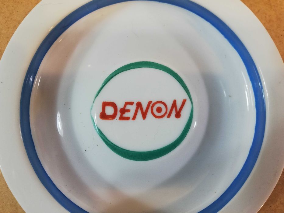 DENON, Cinzeiro publicitário vintage, Eletrónica e HI-FI, Japan