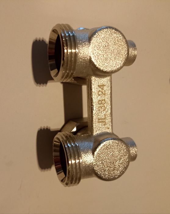 Nowy zawór przyłączeniowy kątowy zawory do grzejnika komplet