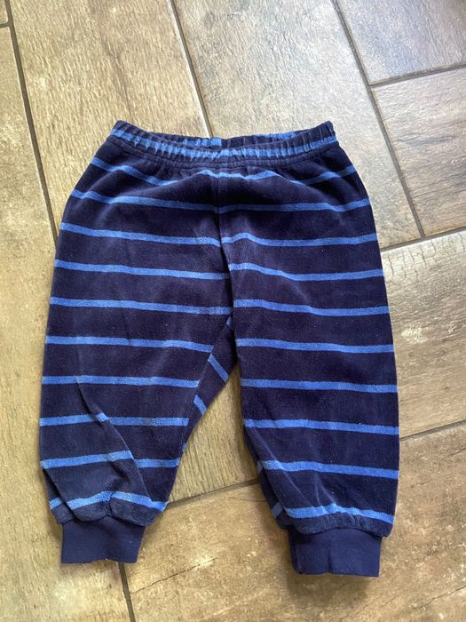 Spodnie dresowe welurowe chłopięce Lupilu rozmiar 62/68