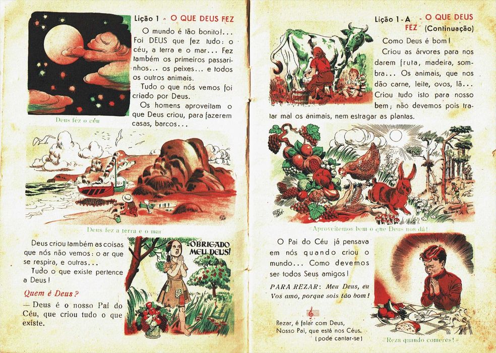 Catecismo da 1ª Comunhão 1953