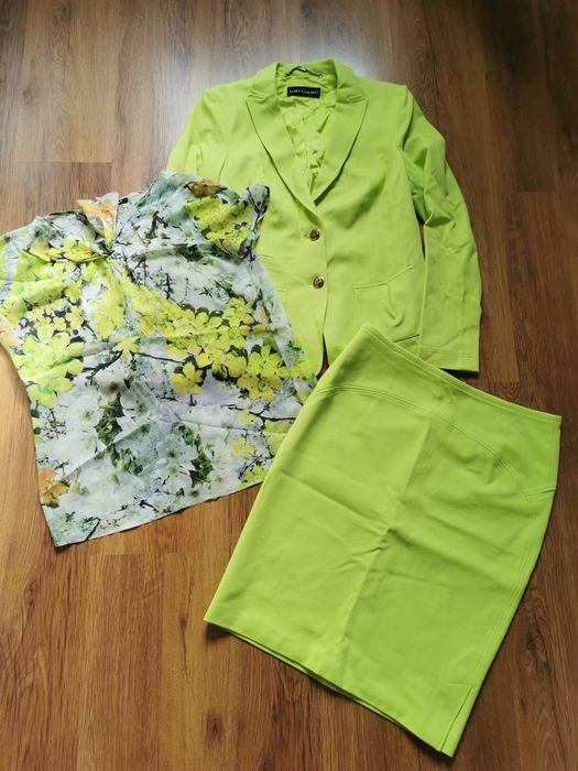 Garsonka garnitur silk jedwab komplet dobry skład