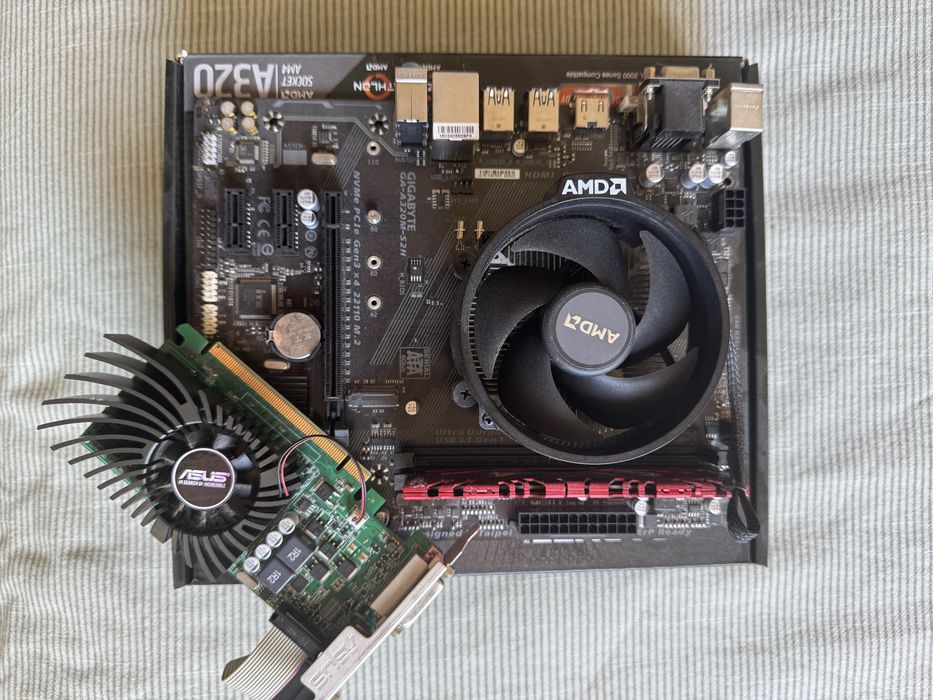 Ryzen 5 + Motherboard + 8gb ram