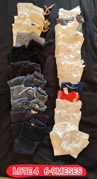 LOTES de roupa de menino desde 7€