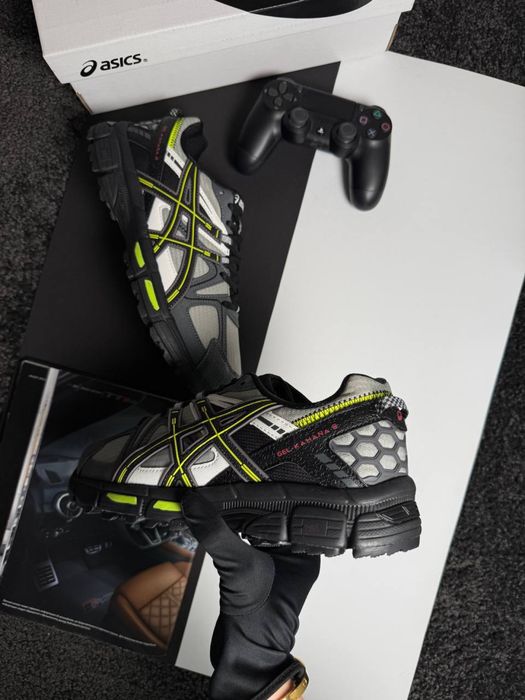 Чоловічі кросівки асікс ASICS Gel-Kahana 8 M GTX Grey Black Lime [41-45]