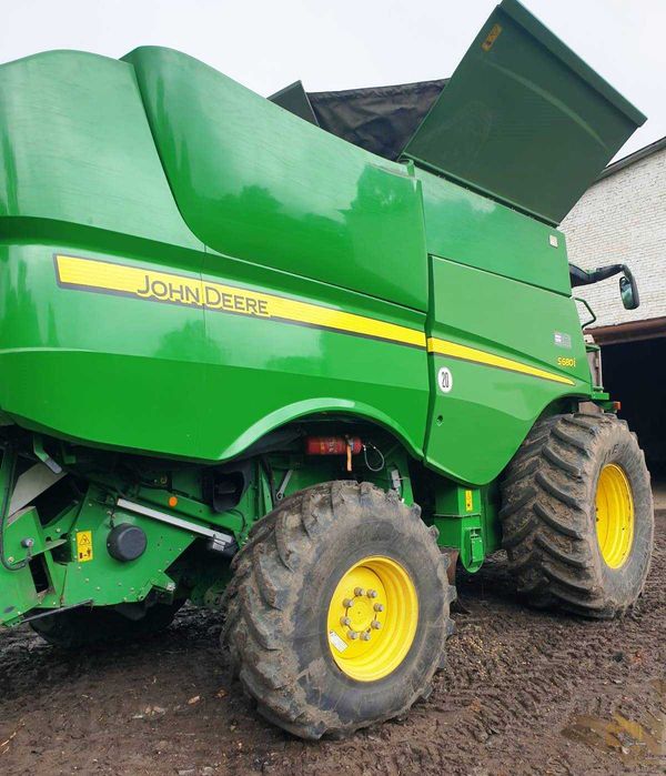 Комбайн зернозбиральний John Deere S680i американець