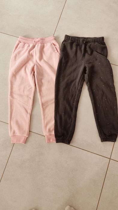 Spodnie 128 H&M i Cool Club dla dziewczynki