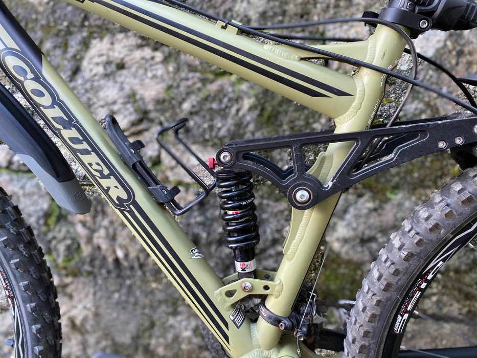 Couler Bunker 1.0 BTT suspensão completa  e componentes Shimano NOVA!