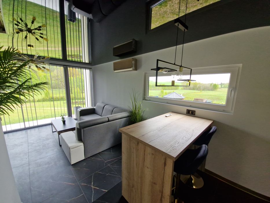 Domek modułowy całoroczny, prefabrykowany, mieszkalny, rekreacyjny