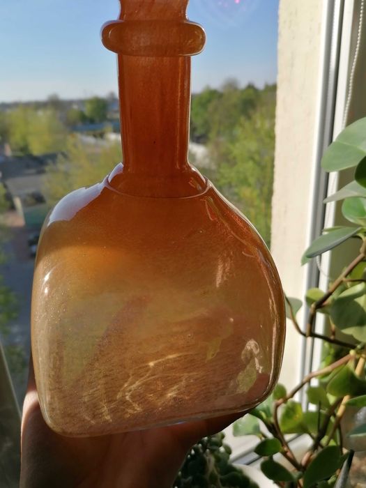 Butla ze szkła z okresu PRL