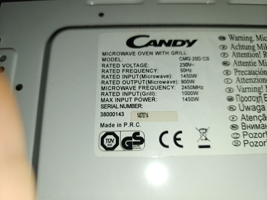 Microondas com função grill64285161629825123