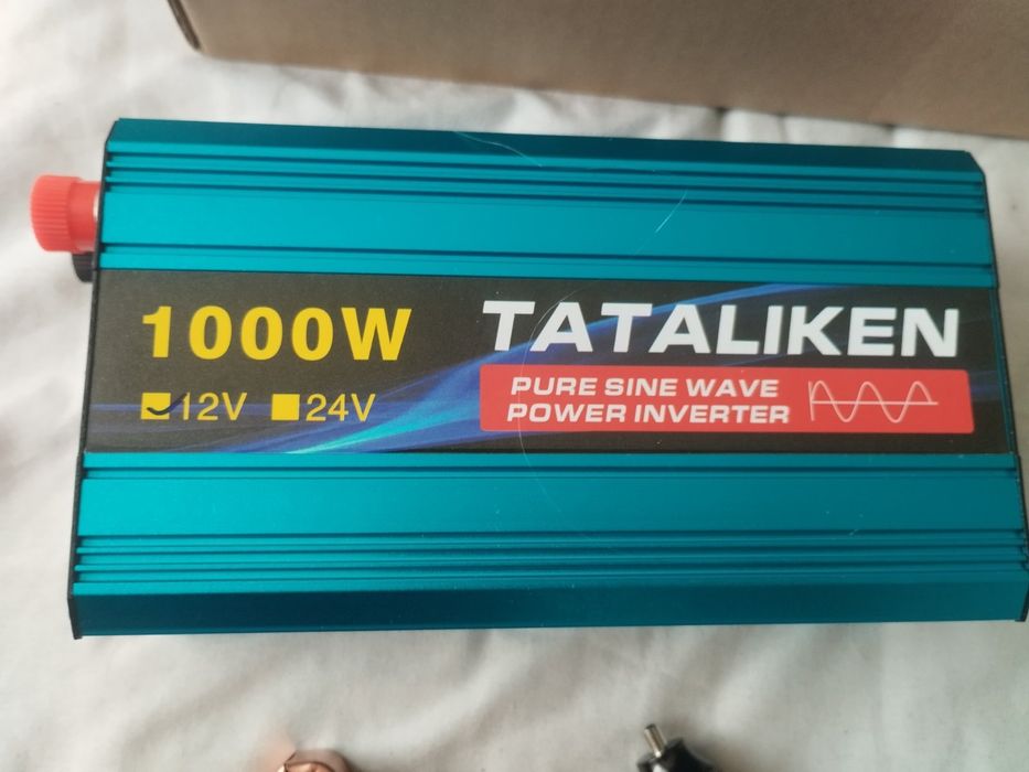 1000W Инвертор с 12 V на 220вальт преобразователь  500 W  1 Киловат