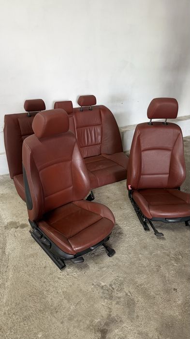 Conjuntos bancos E90 vermelho Pack M BMW