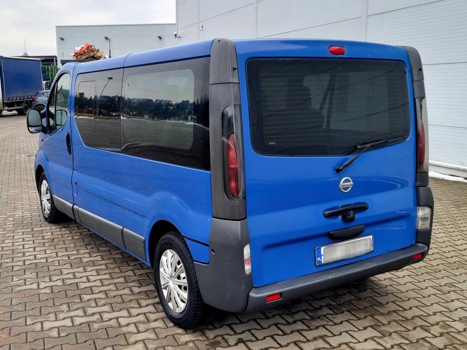 Nissan Primastar 1.9D 2004r *LONG* 9-Osobowy * ( Vivaro/Trafic ) *BUS*
