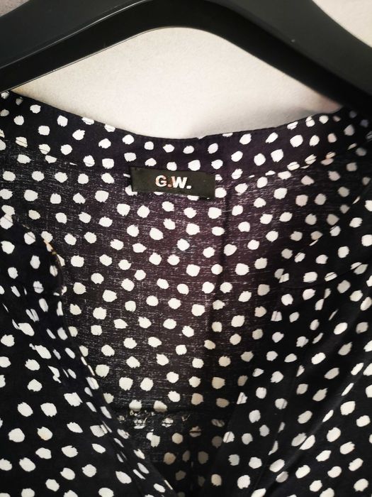G.W. Gerry Weber koszula czarna w grochy r. 44