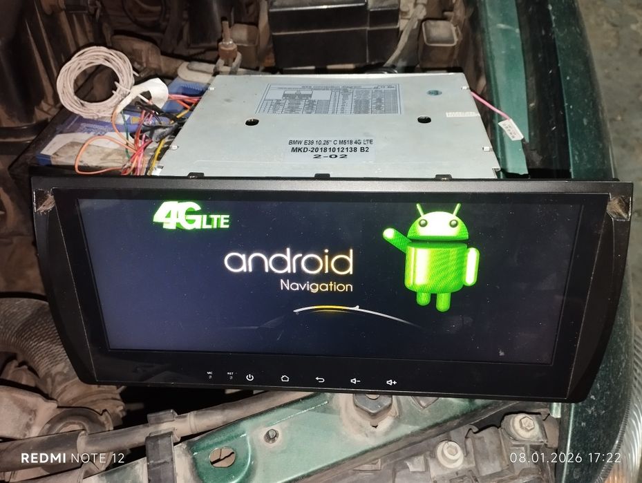 Продам автомагнитолу андроид на е39 е53