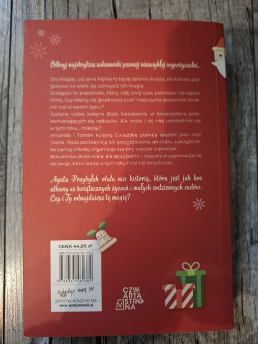 "Wypożyczalnia Świętych Mikołajów" Agata Przybyłek