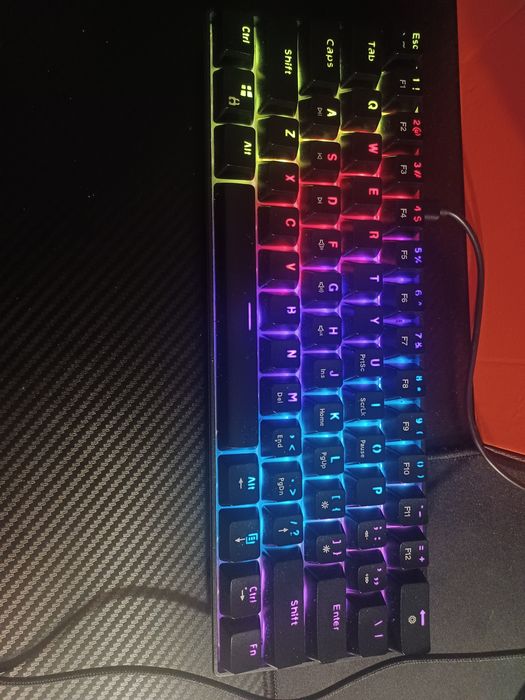 Klawiatura Krux Qara 60% outemu red