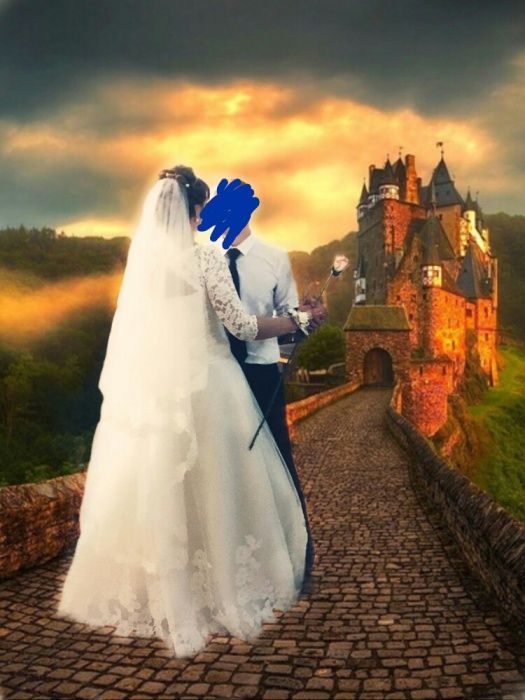 Весільна сукня 46 розмір.