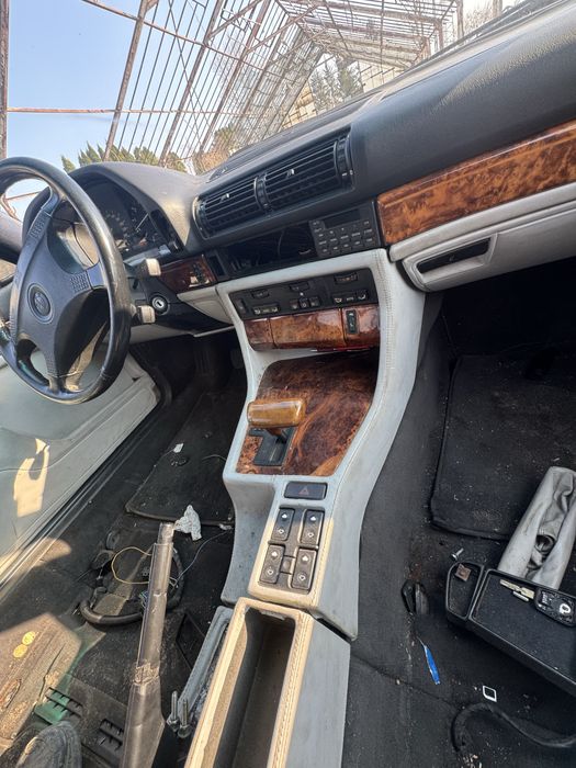 Tunel skóra bmw e32 lift rarytas