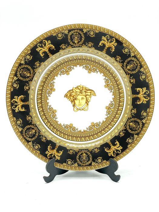 Prato porcelana Medusa Rosenthal Versace