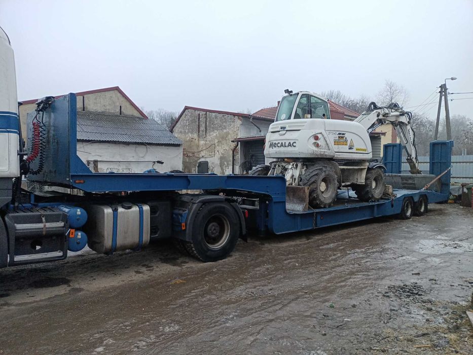 Naczepa niskopodwozie niskopodwoziowa niskopodłogowa zagłębiana Brutto