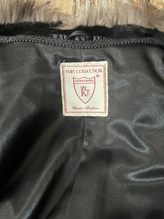 Новая! Натуральная норковая шуба с мехом чернобурки