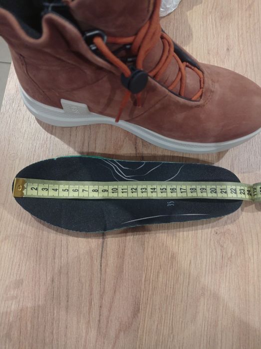 Черевики шкіряні зимові ECCO Solice 35р.