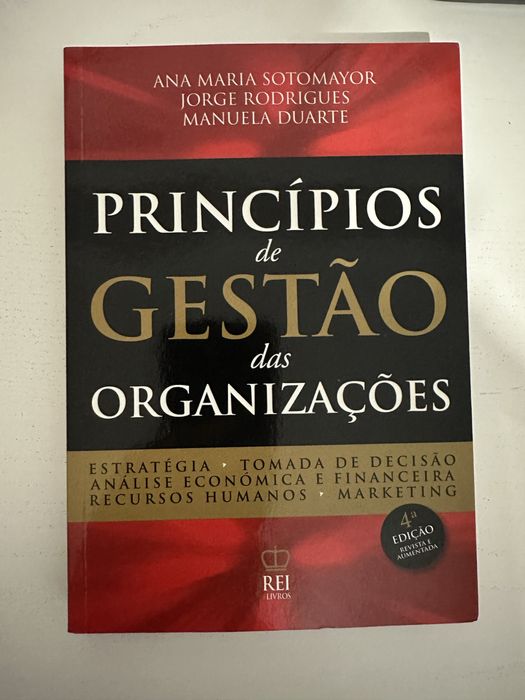 Manual Principios de Gestão e livro de Exercícios