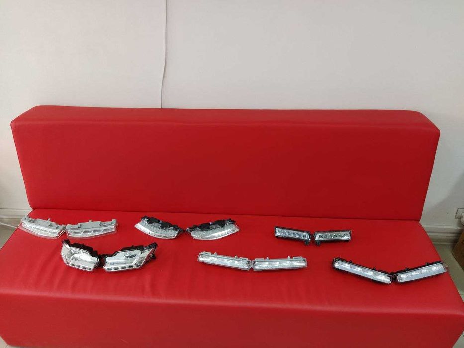 Дневные ходовые огни туманки Led Mercedes w221 c218 W164 x164 w204w166