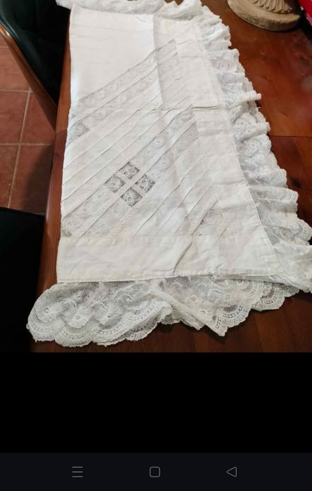 Frente de almofada muito antiga