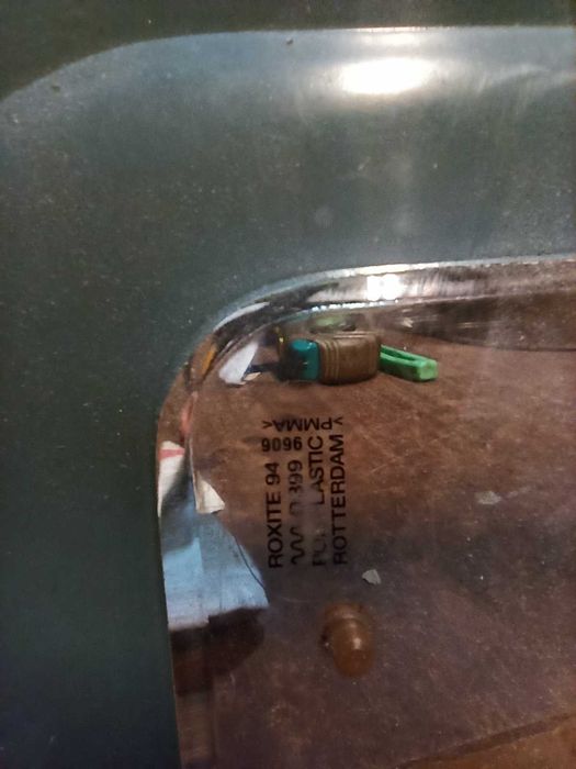 okno kamper przyczepa  POLYPLASTIC  Roxite  wymiar na zdjęciu