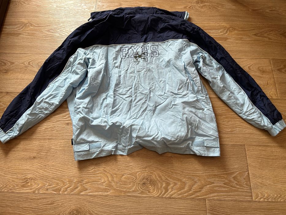 Куртка мужская, ветровка, с капюшоном